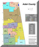 School Census Adair Map